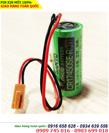 Pin nuôi nguồn Sanyo CR17450SE-R lithium 3v size 4/5A 2500mAh chính hãng Made in Japan